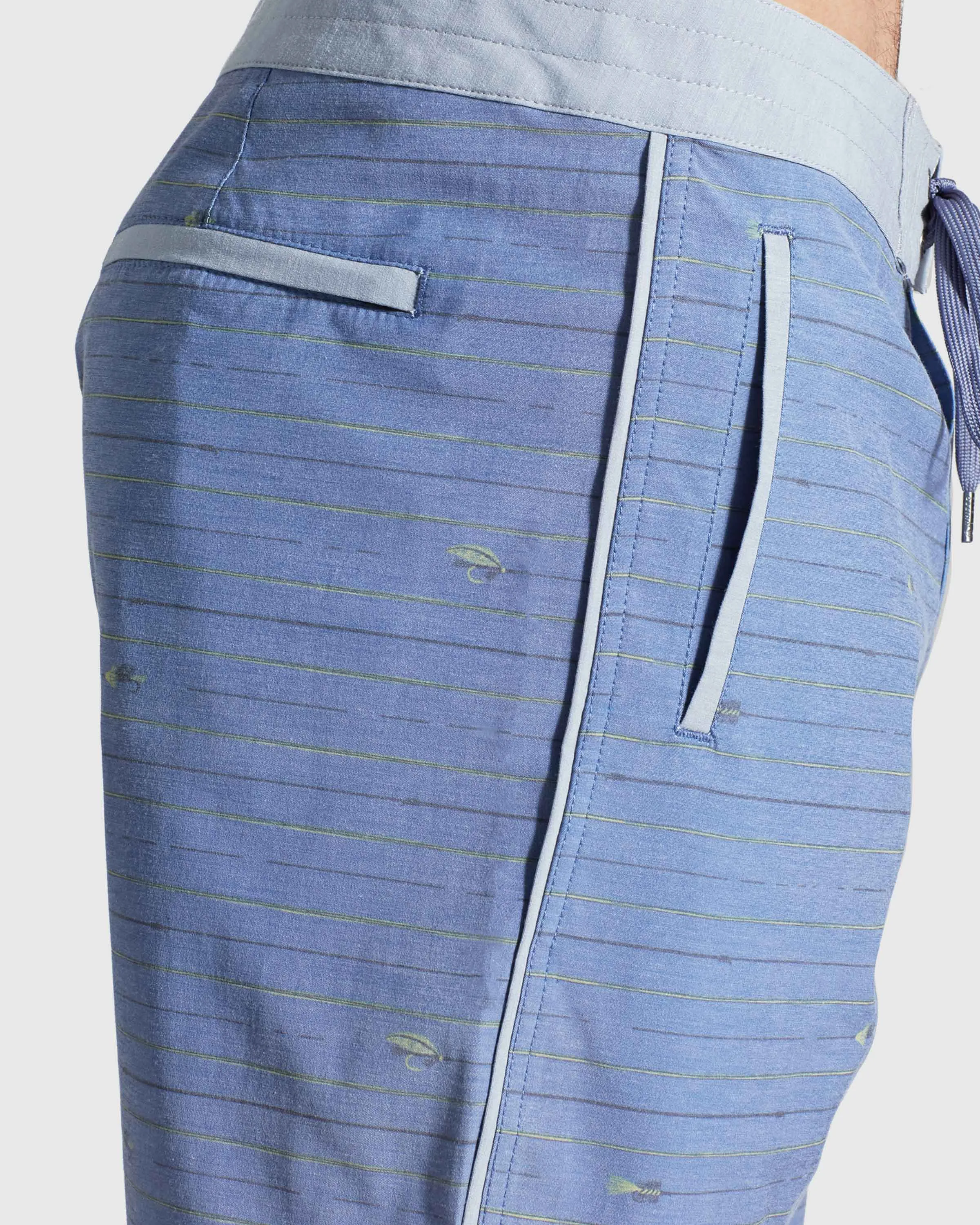 Men's Organic Scallop Board Short