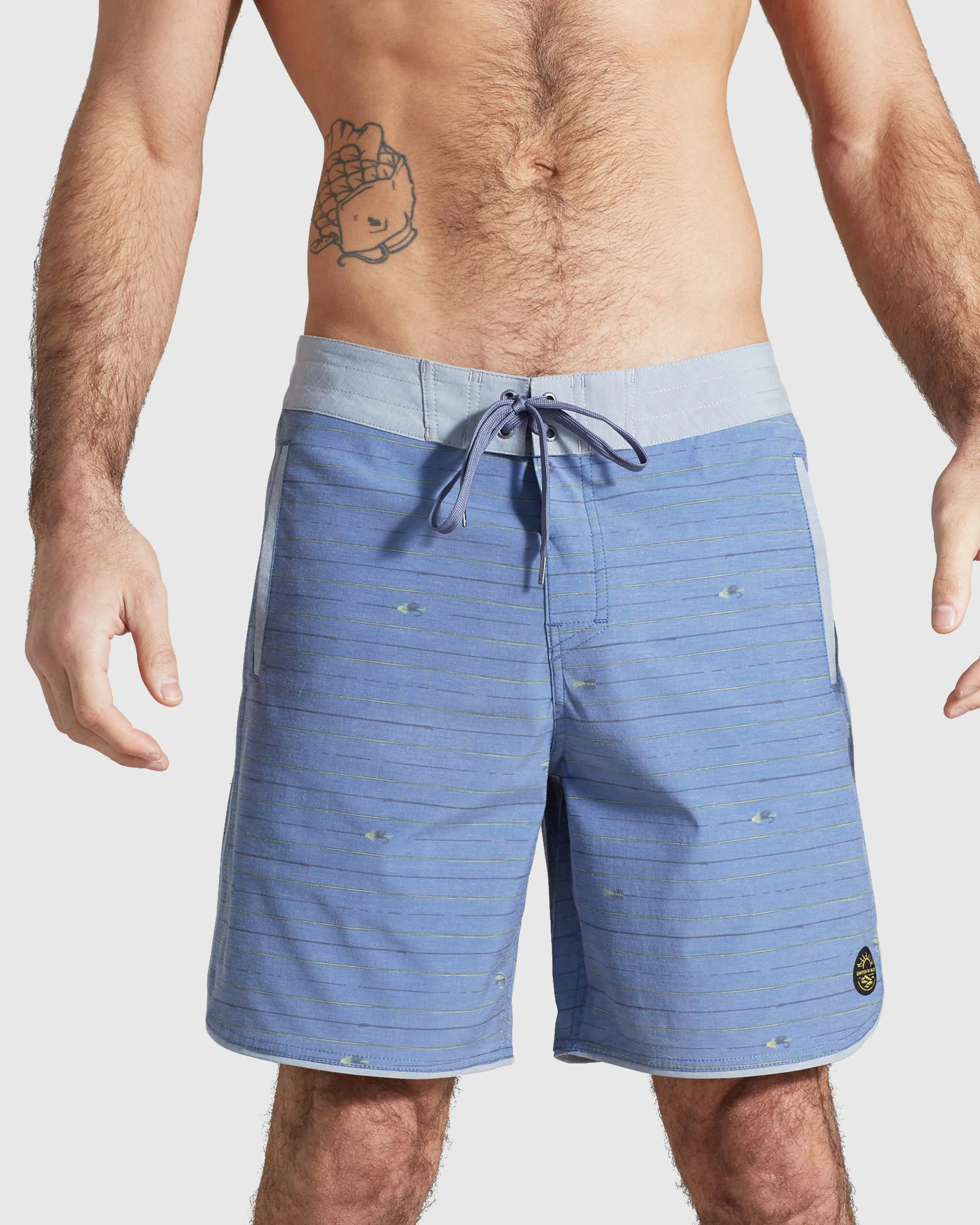 Men's Organic Scallop Board Short