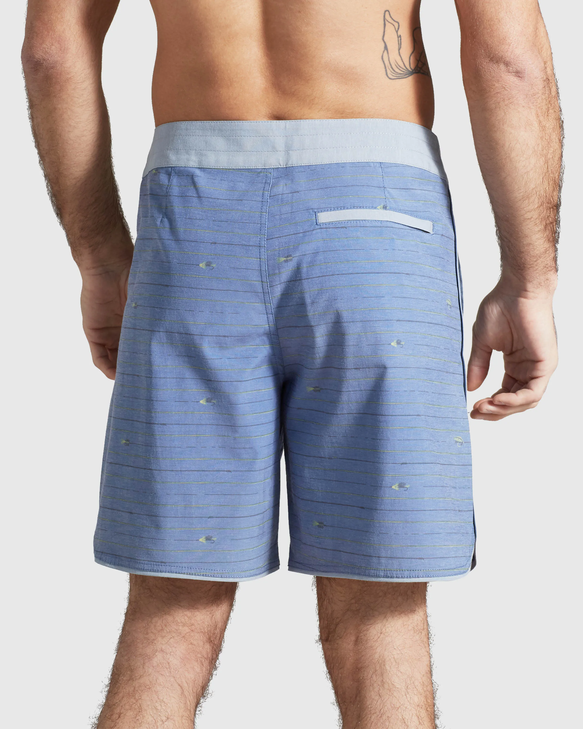 Men's Organic Scallop Board Short