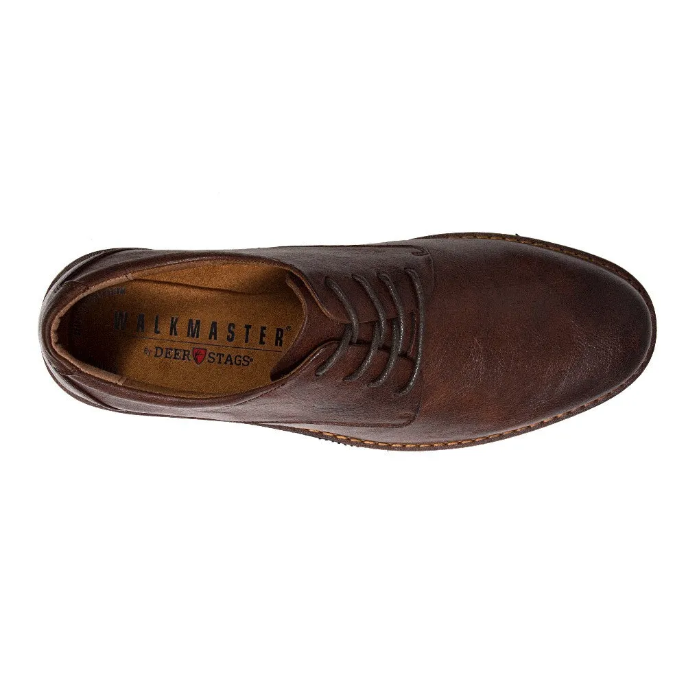 Men's Walkmaster Plain Toe Oxford in Brown