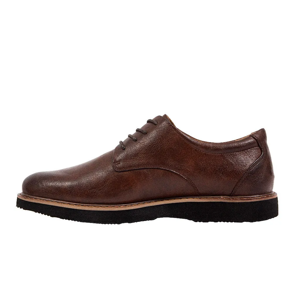 Men's Walkmaster Plain Toe Oxford in Brown