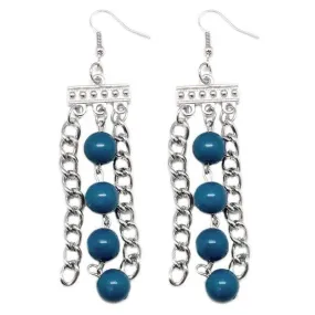 Middle Ground Blue Earring