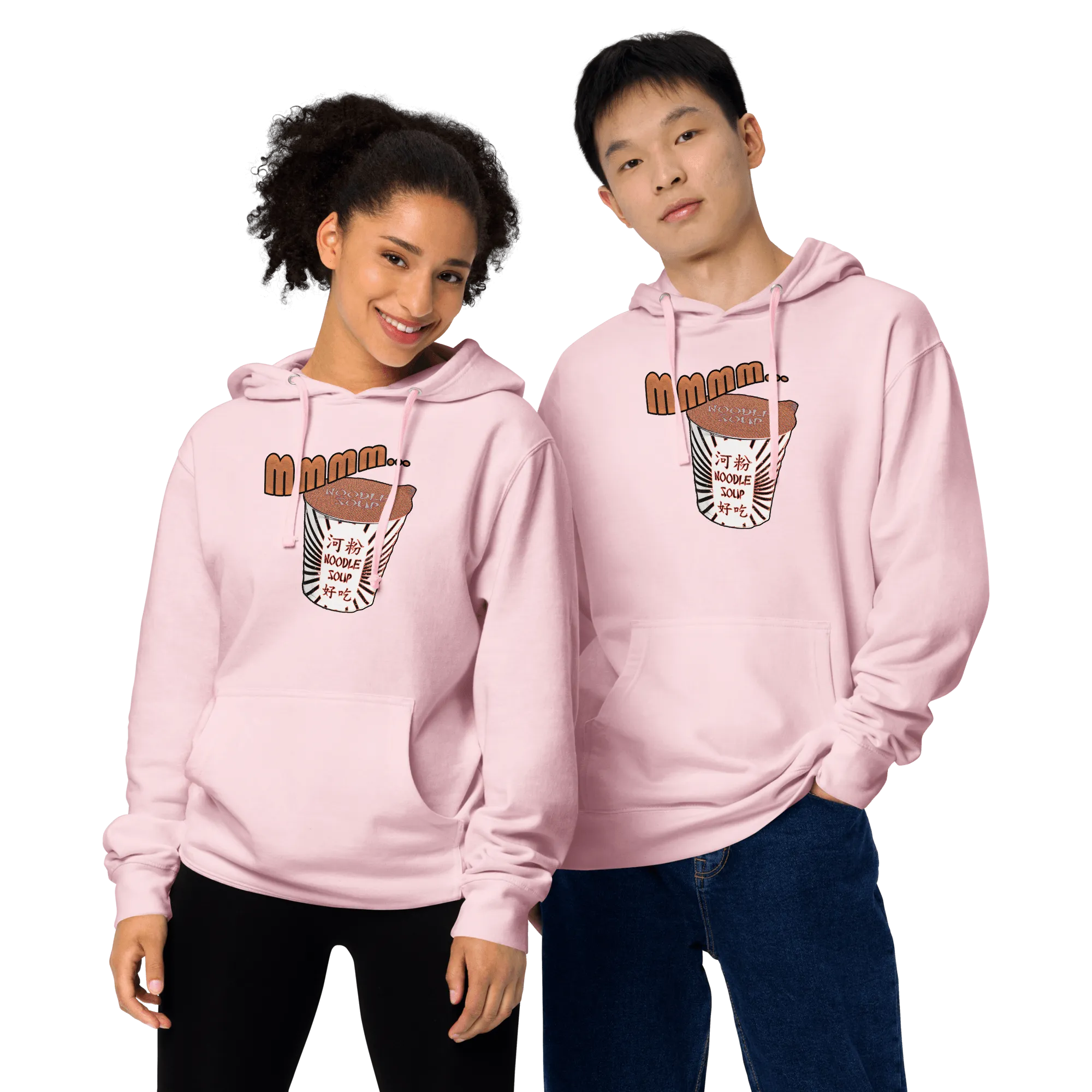 Mmm, Noodle Soup Unisex midweight hoodie