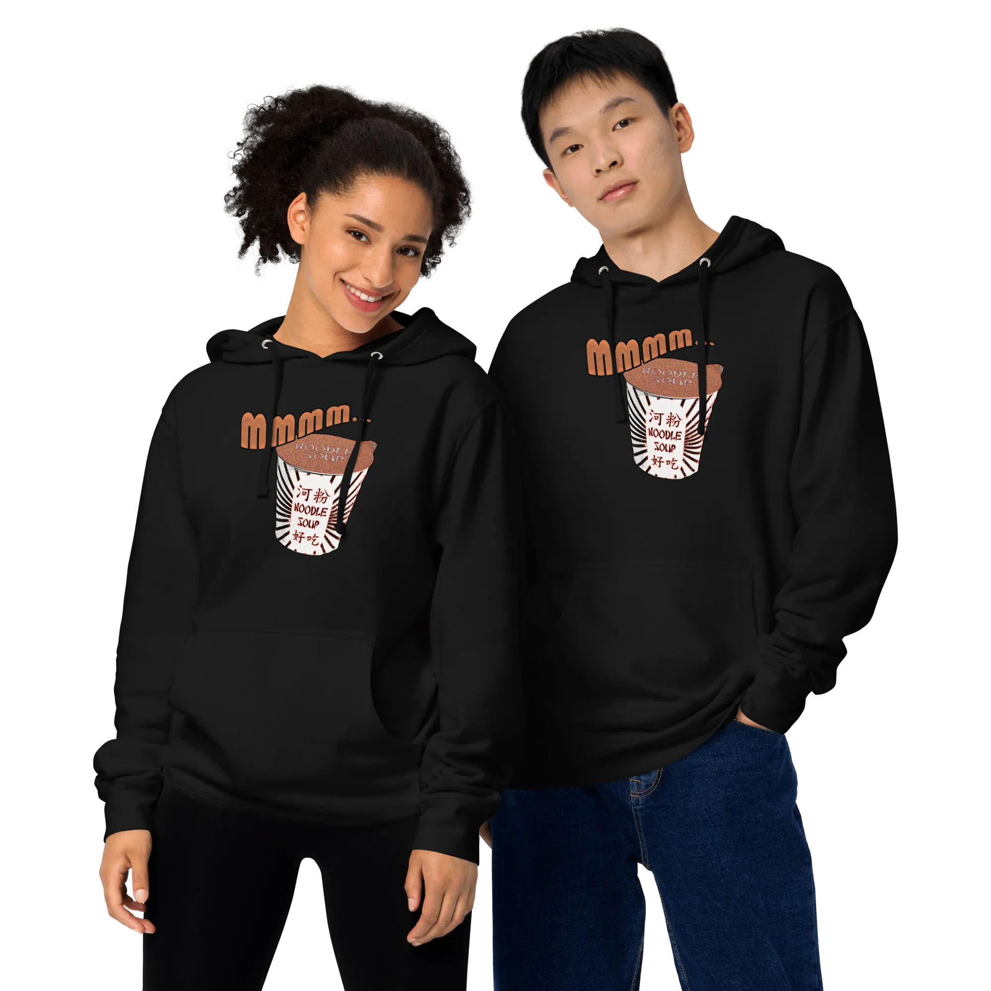 Mmm, Noodle Soup Unisex midweight hoodie