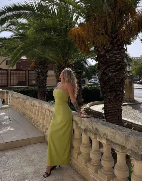 Moscow Maxi Dress (Olive)