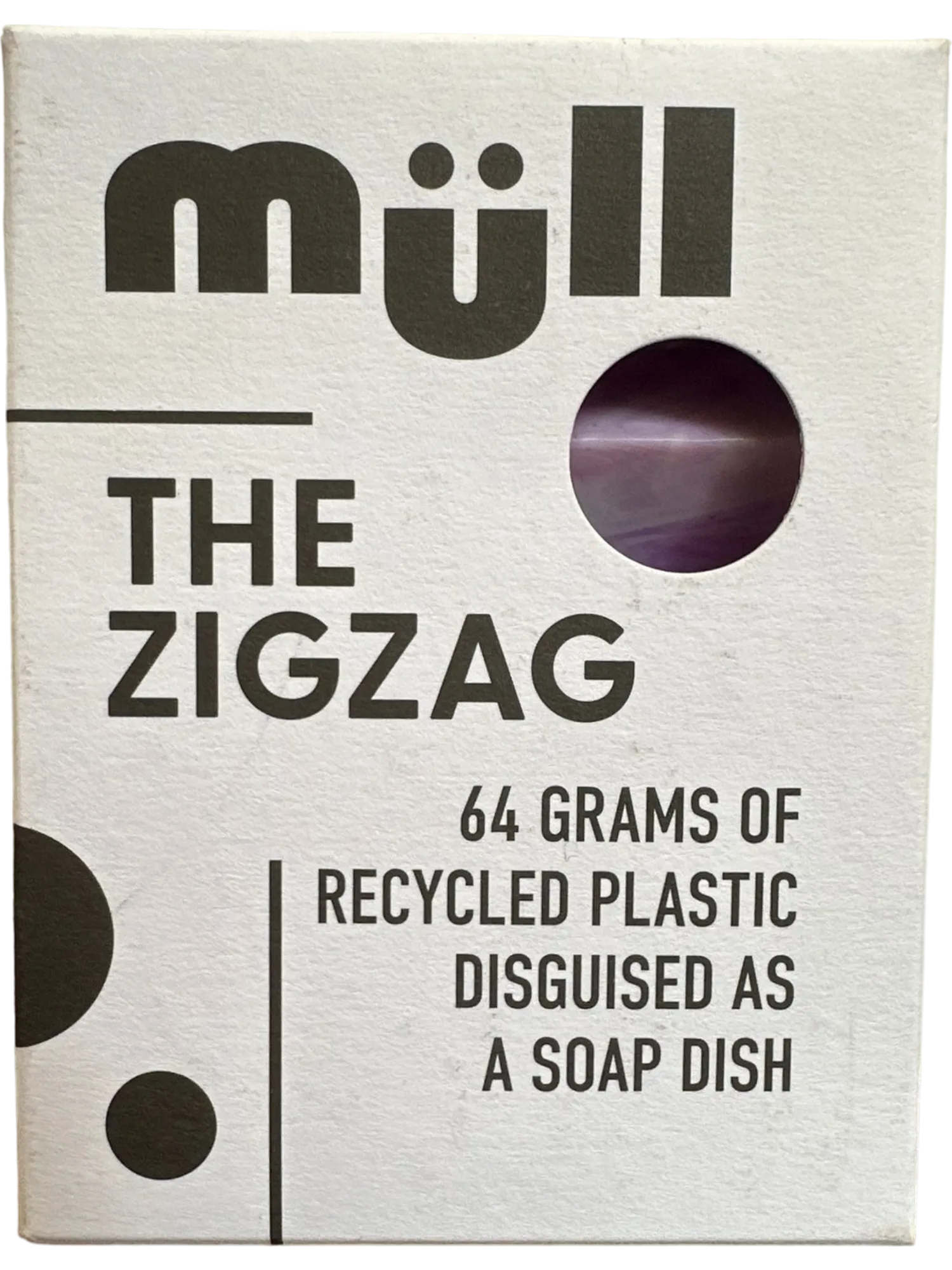 Mull Multi-coloured Recycled Plastic Soap Dish In Box