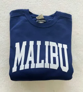 Navy Malibu Comfort Colors Sweatshirt