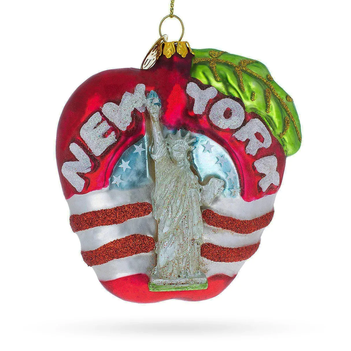 New York City Big Apple Iconic Sites Ornament