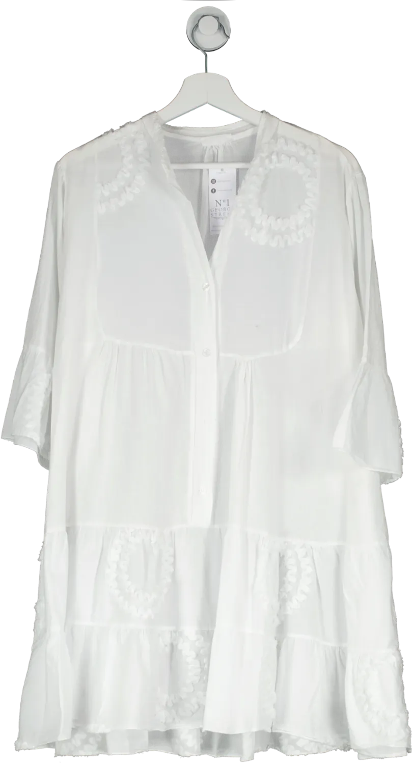 NO.1 George Street White Stephanie Mini Dress