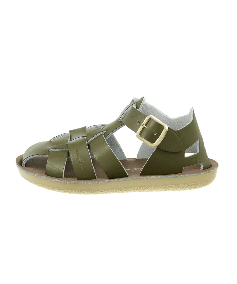 Olive Shark Sandal by Sunsan