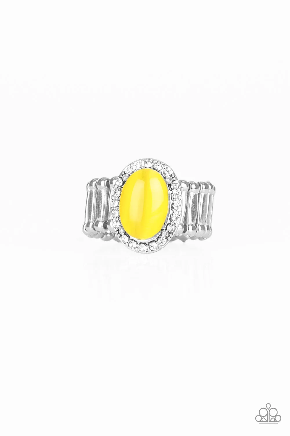 Paparazzi Laguna Luxury Yellow Ring