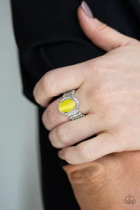 Paparazzi Laguna Luxury Yellow Ring