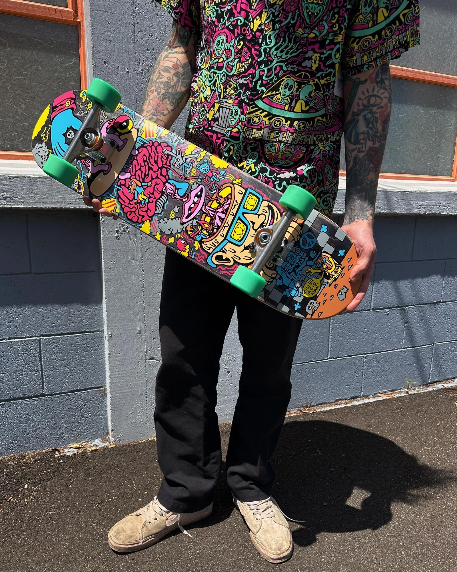 Pop Your Top Skateboard Deck