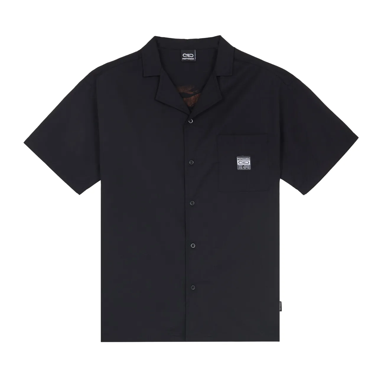 Propaganda men's short sleeve shirt 947-01 black