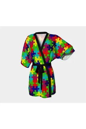 Puzzling Kimono Robe