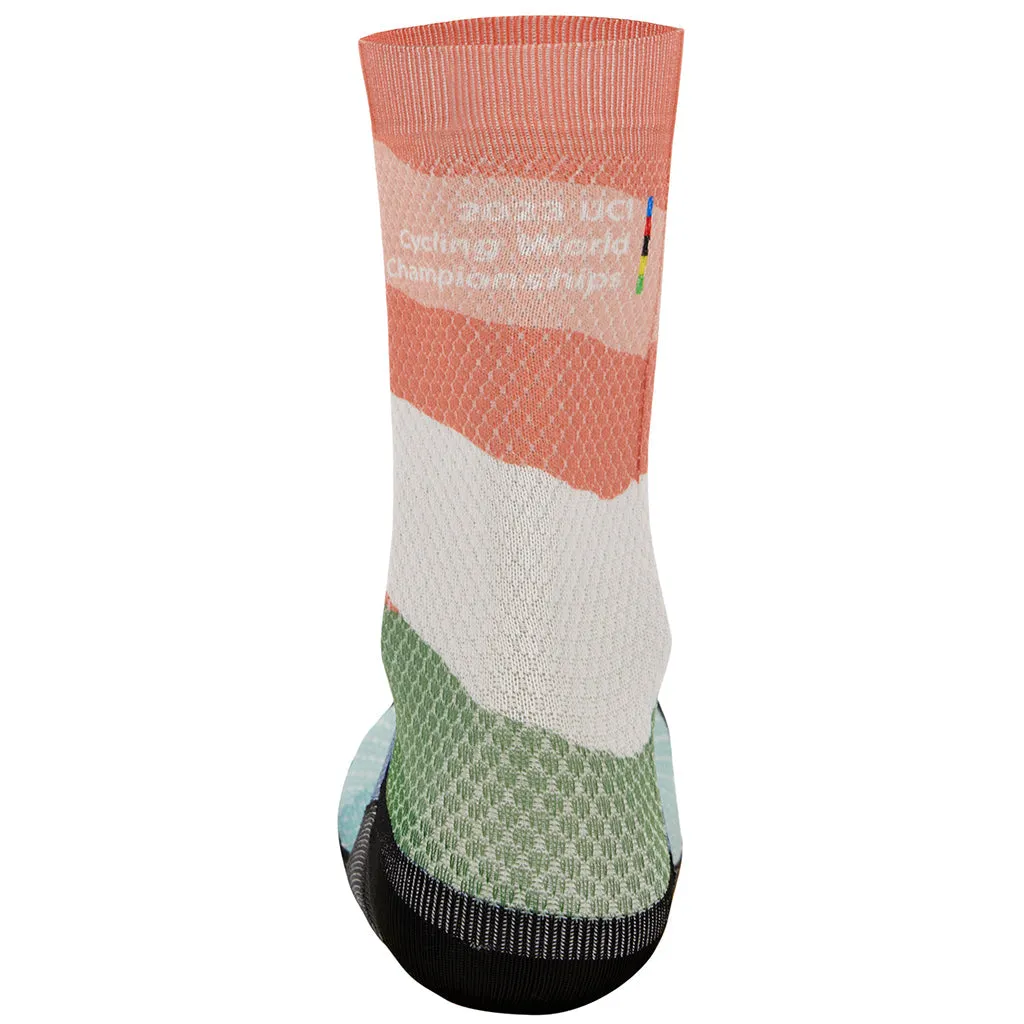 Santini UCI World Championships Cloudscape Socks - Print