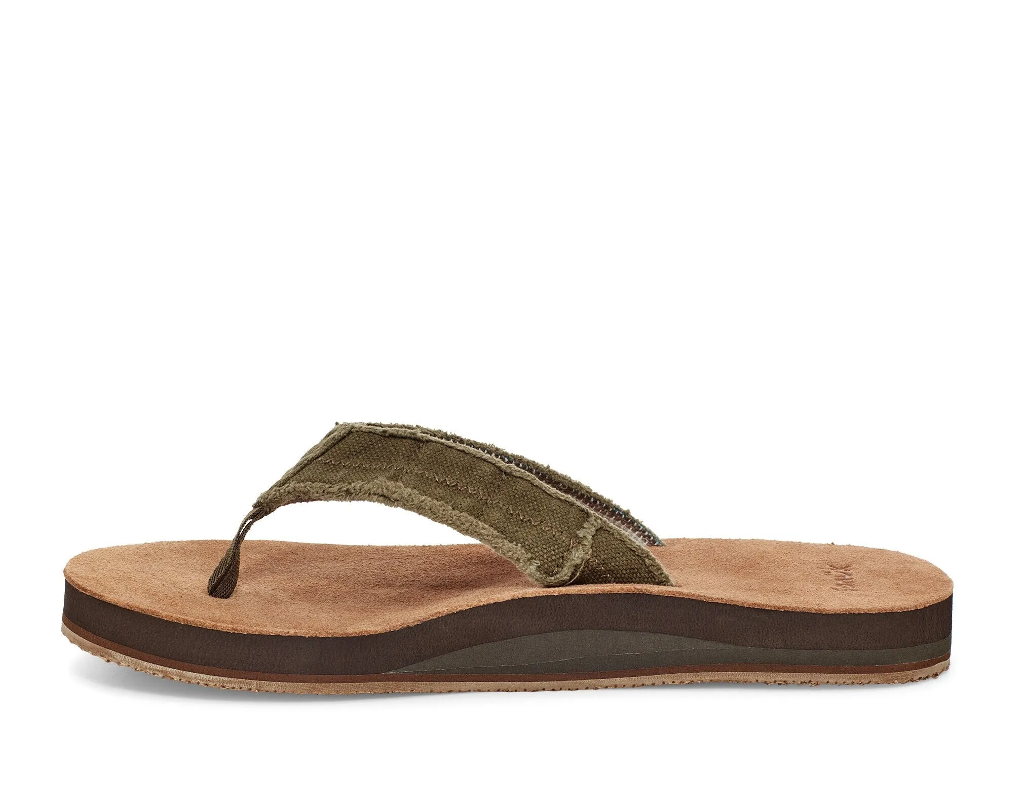 Sanuk Fraid Not ST 1116736 (Dark Olive)