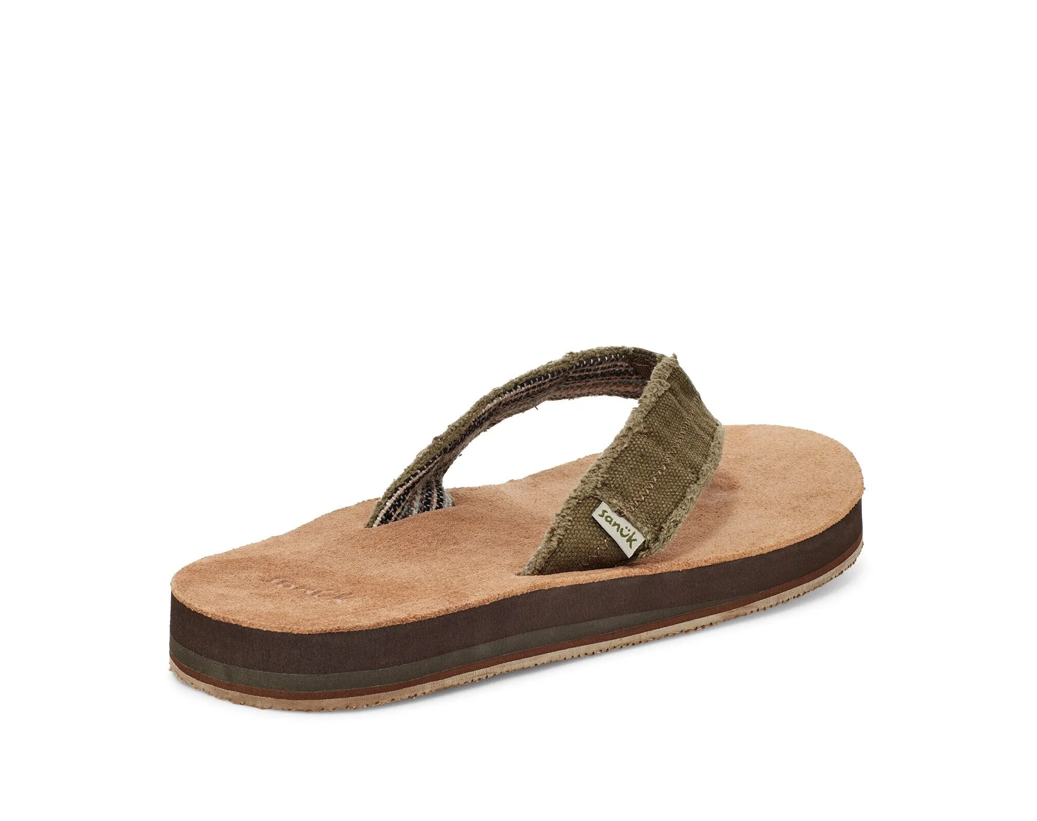 Sanuk Fraid Not ST 1116736 (Dark Olive)