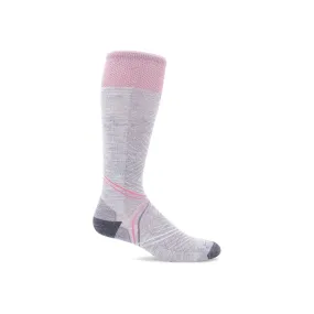 Sockwell Pulse Over the Calf Compression Sock (Women) - Light Grey