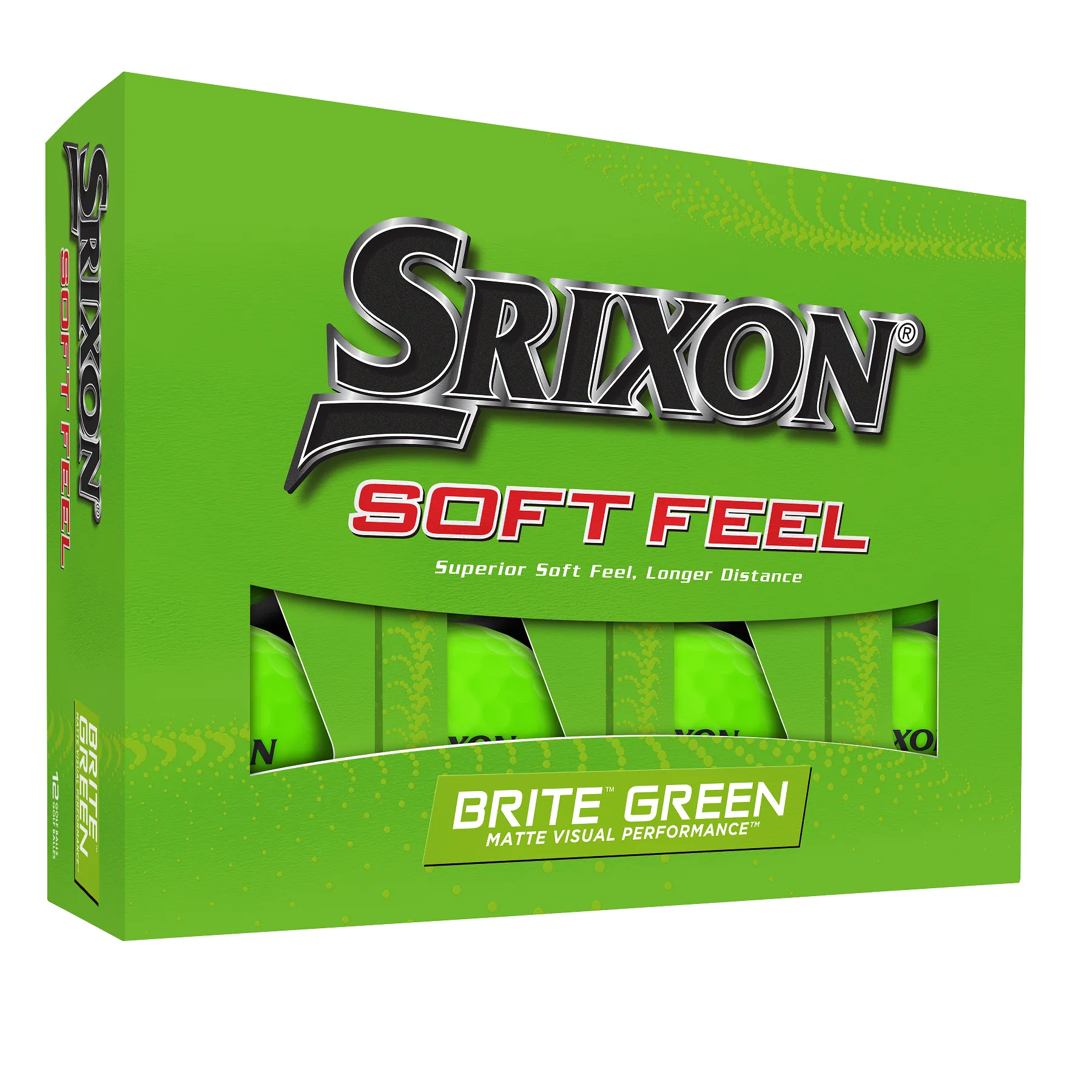 Srixon Soft Feel Brite Matte Color Golf Balls