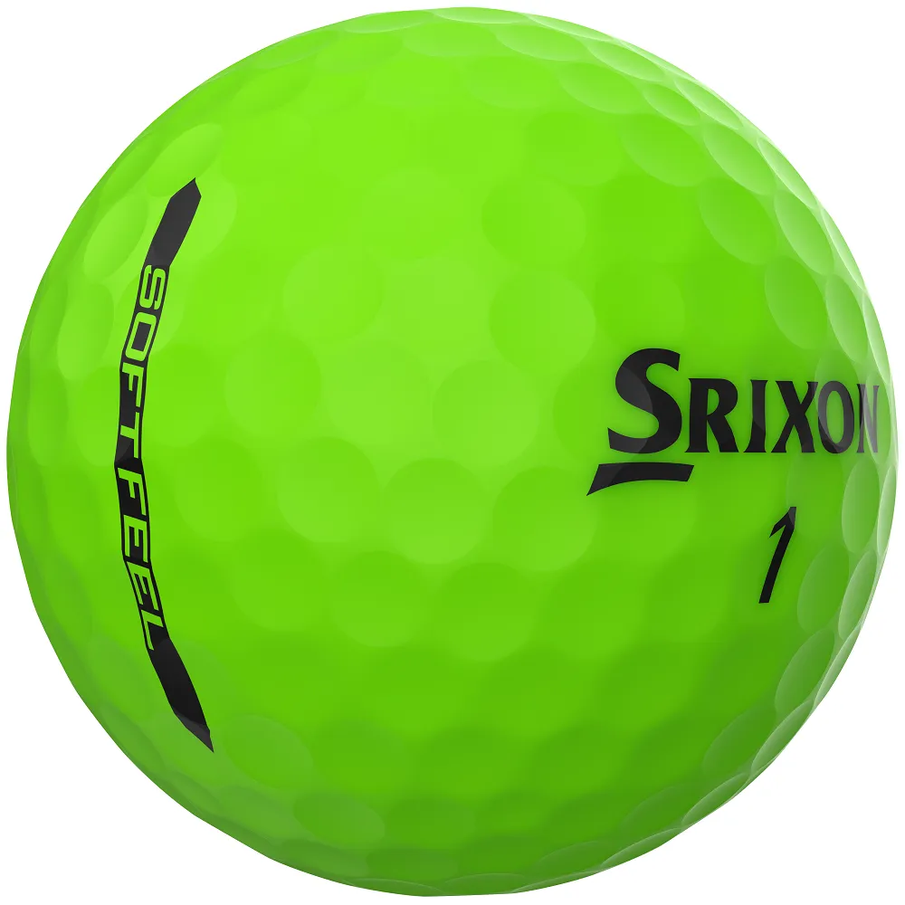 Srixon Soft Feel Brite Matte Color Golf Balls