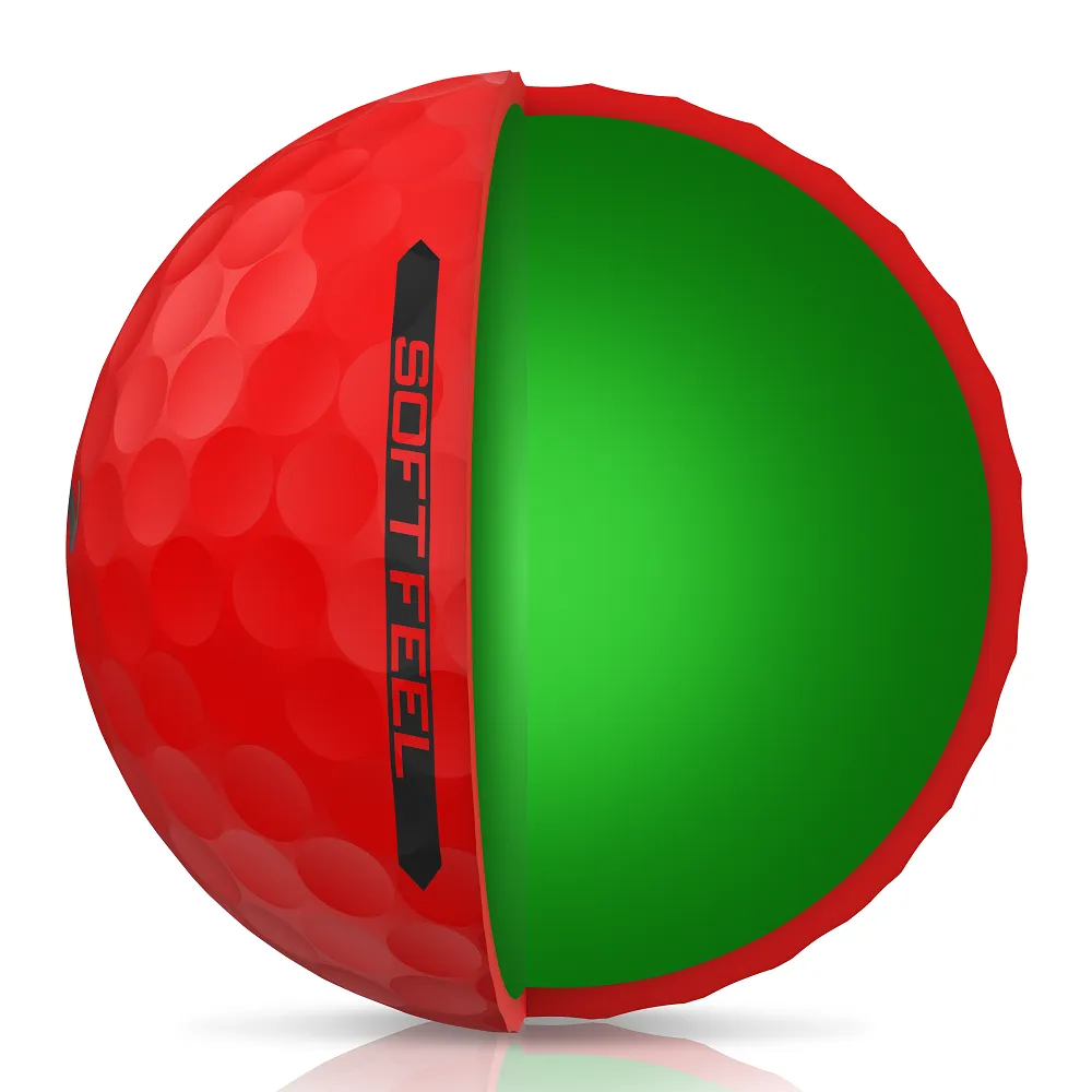 Srixon Soft Feel Brite Matte Color Golf Balls