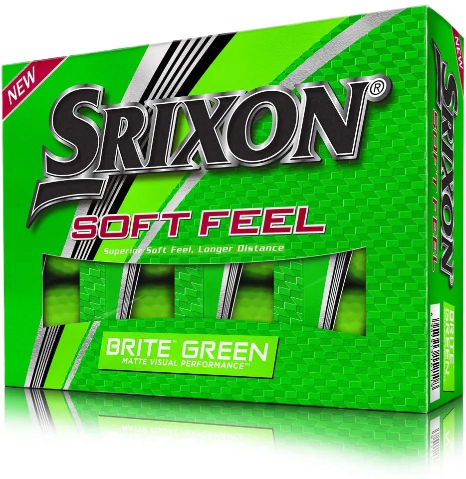 Srixon Soft Feel Brite Matte Color Golf Balls