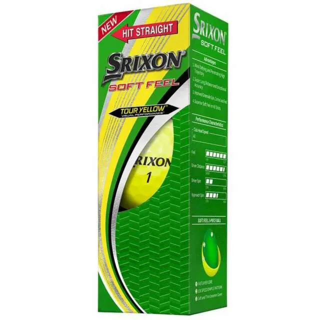 Srixon Soft Feel Golf Balls - Sleeve