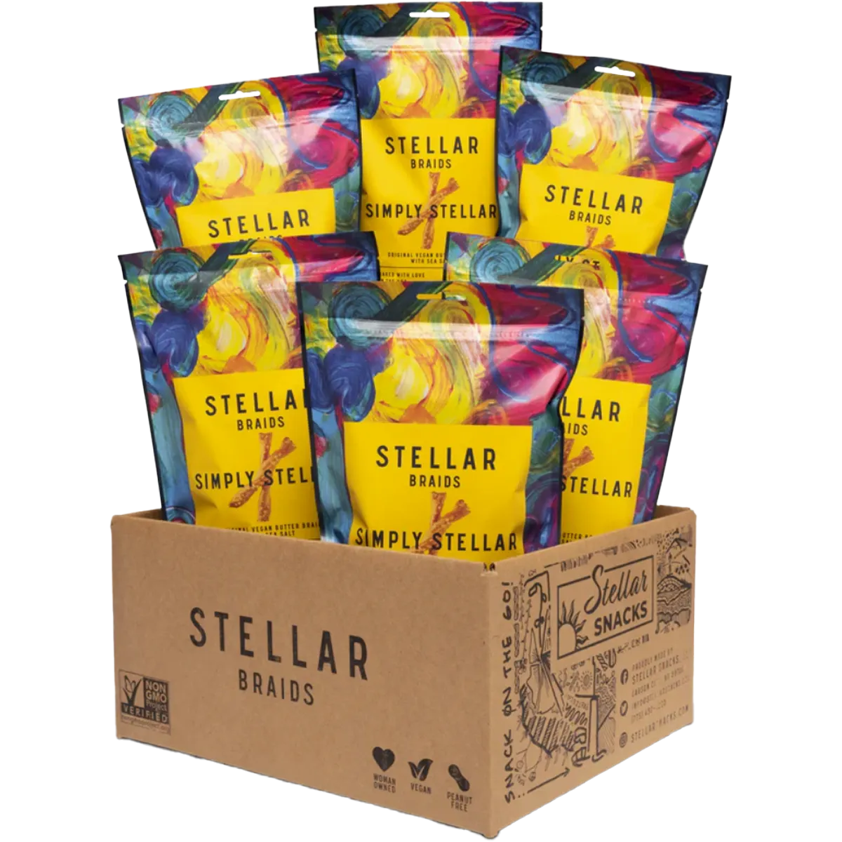 Stellar Braids 5 oz Pretzel Braids