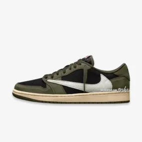 (TD) Air Jordan 1 Low OG x Travis Scott 'Black / Medium Olive' (2024)