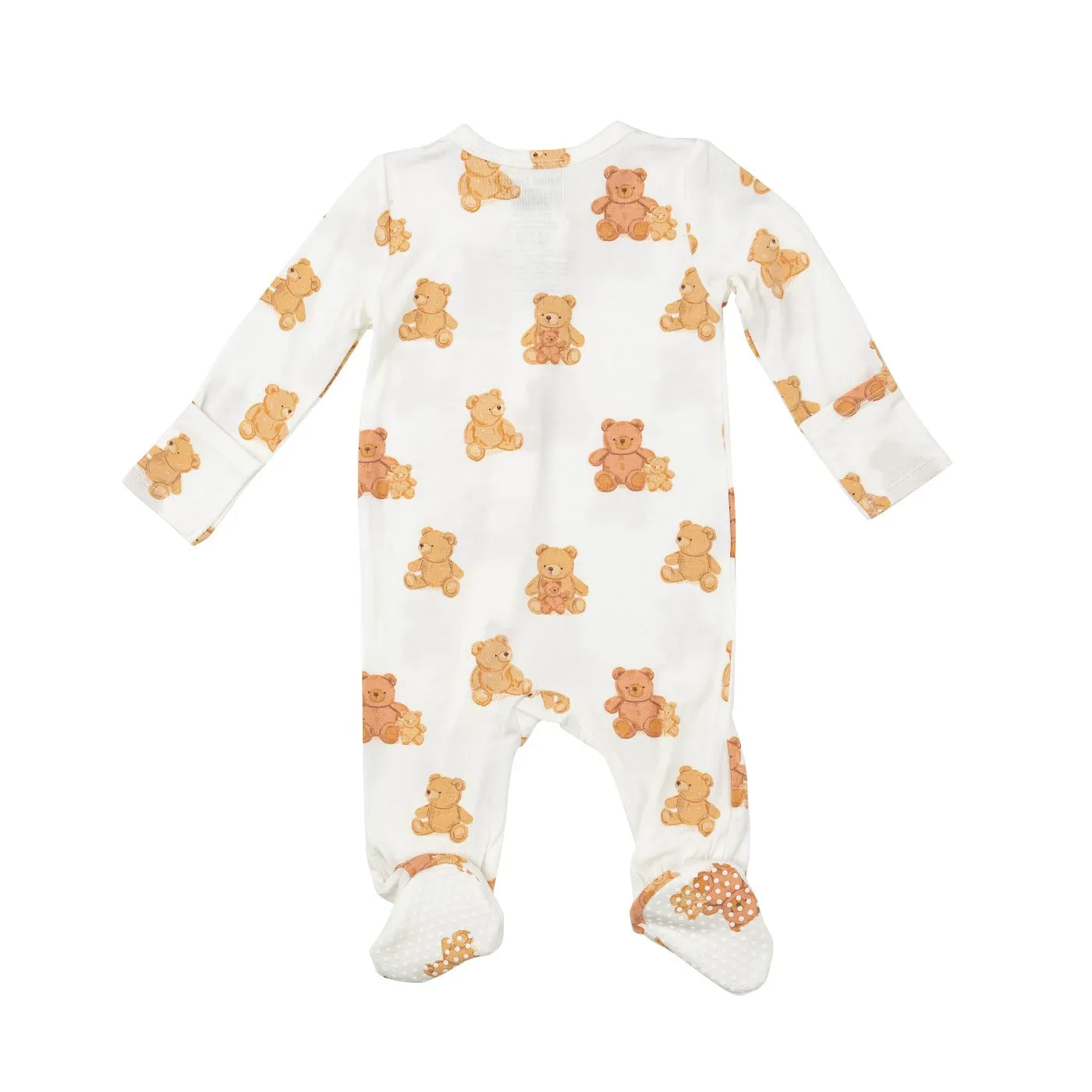 Teddy Bears Two-Way Zipper Footie by Angel Dear