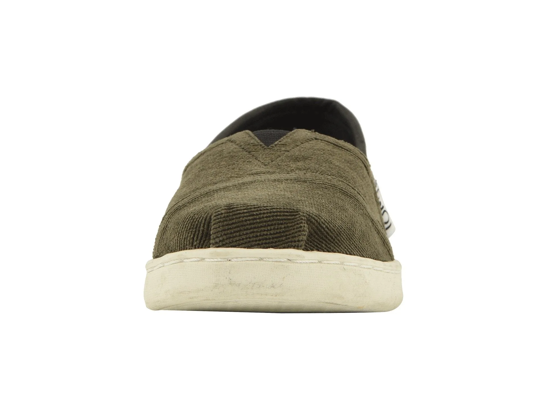 TOMS Micro Cordury / Synthetic Leather Original Youth | Tarmac Olive (10012703)