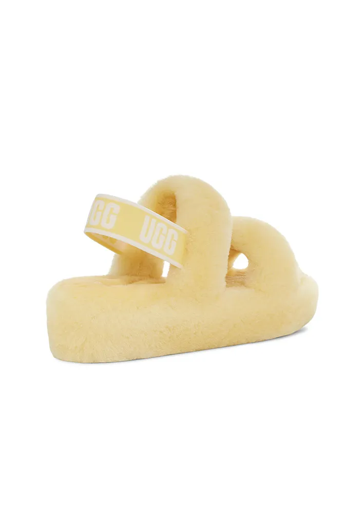 UGG Oh Yeah Slide Slippers - banana pudding