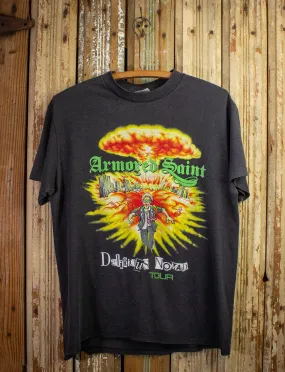 Vintage Armored Saint Delirious Nomad Concert T Shirt 1987 Black Medium