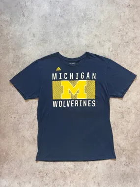 Vintage Michigan Wolverines Adidas Tee (L)