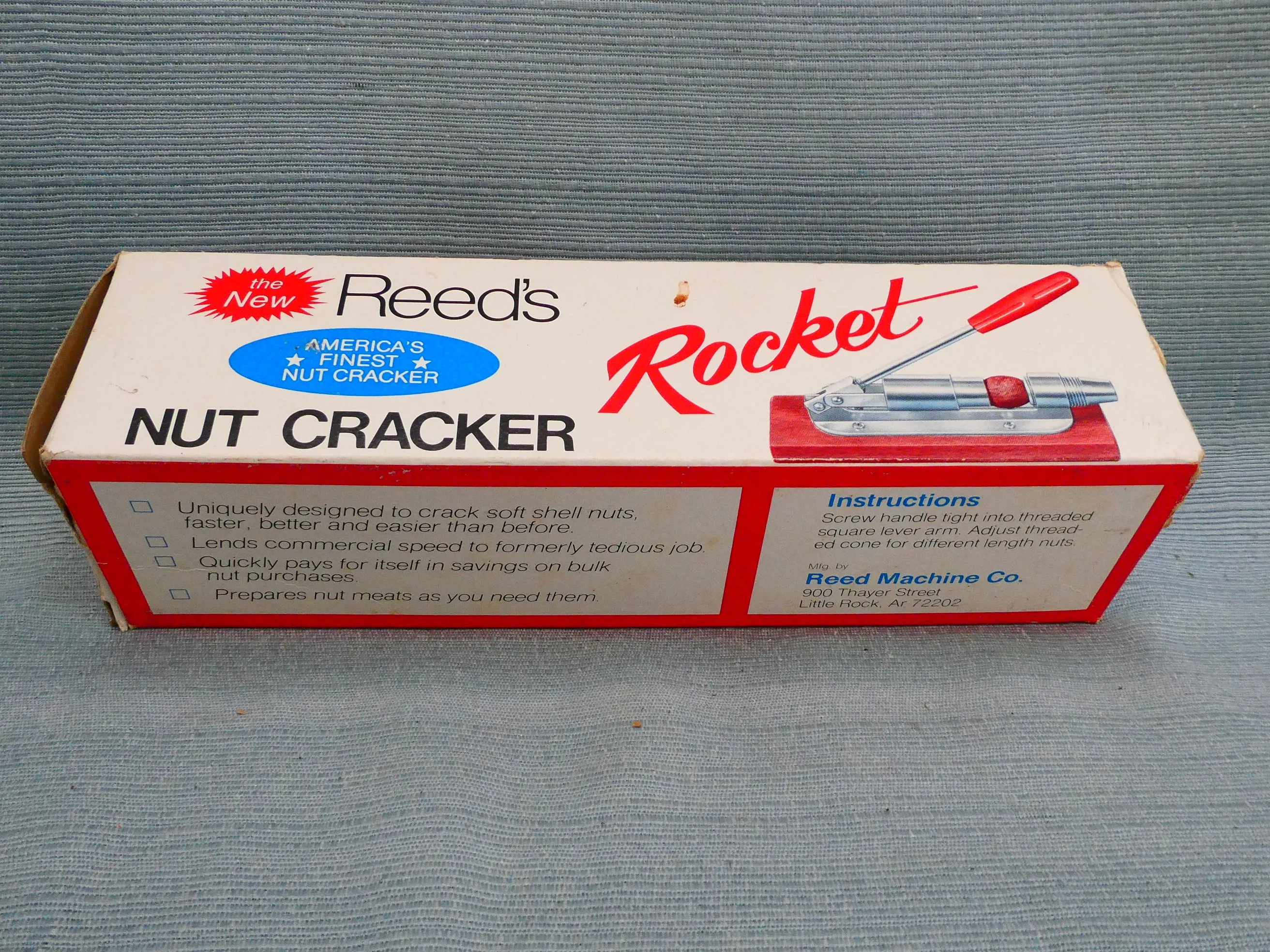 Vintage Reed's Rocket Nut Cracker