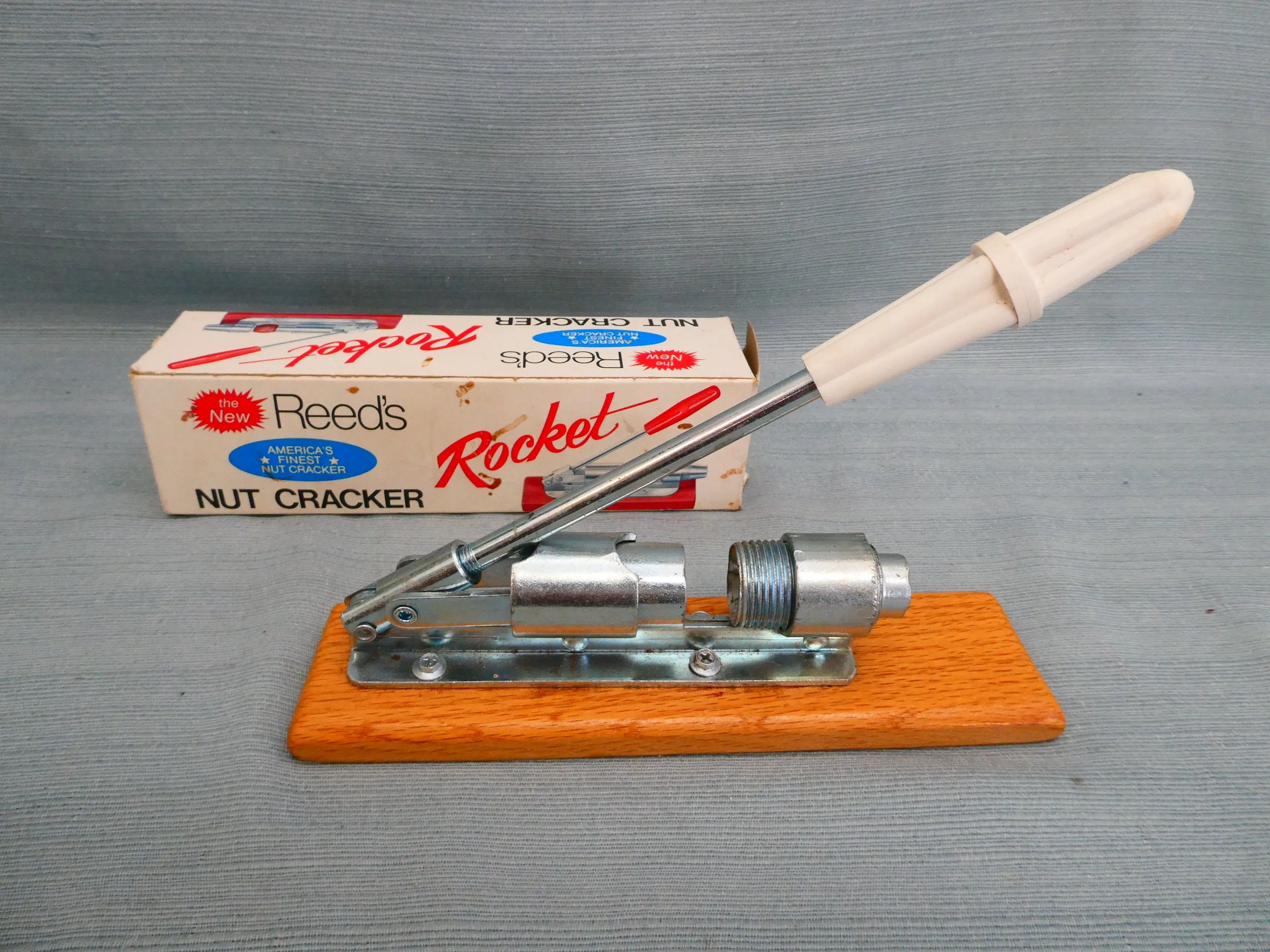 Vintage Reed's Rocket Nut Cracker