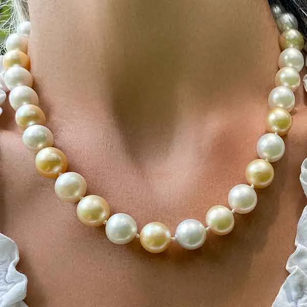 Vintage South Sea Pearl Necklace