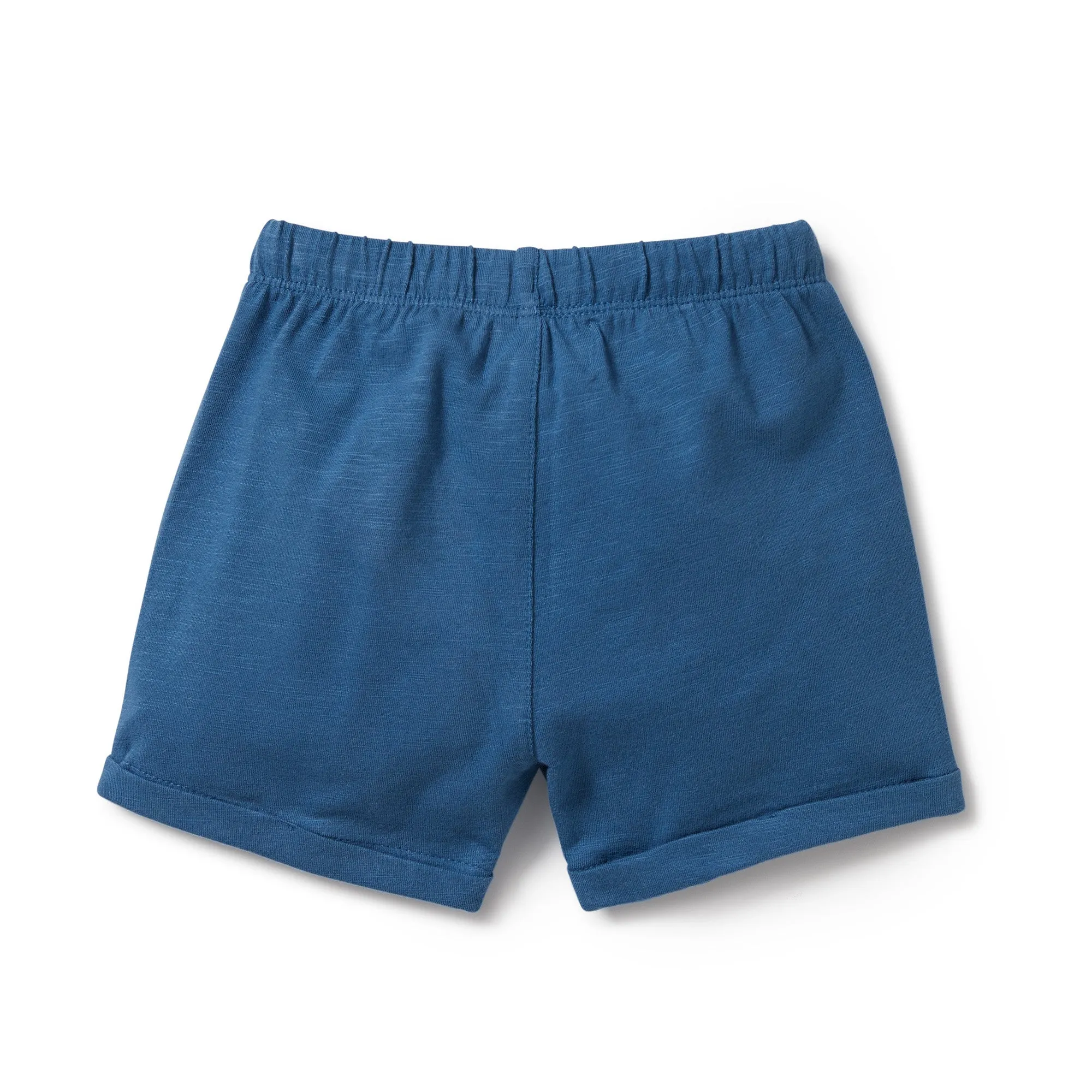 Wilson & Frenchy | Dark Blue Organic Tie Front Short