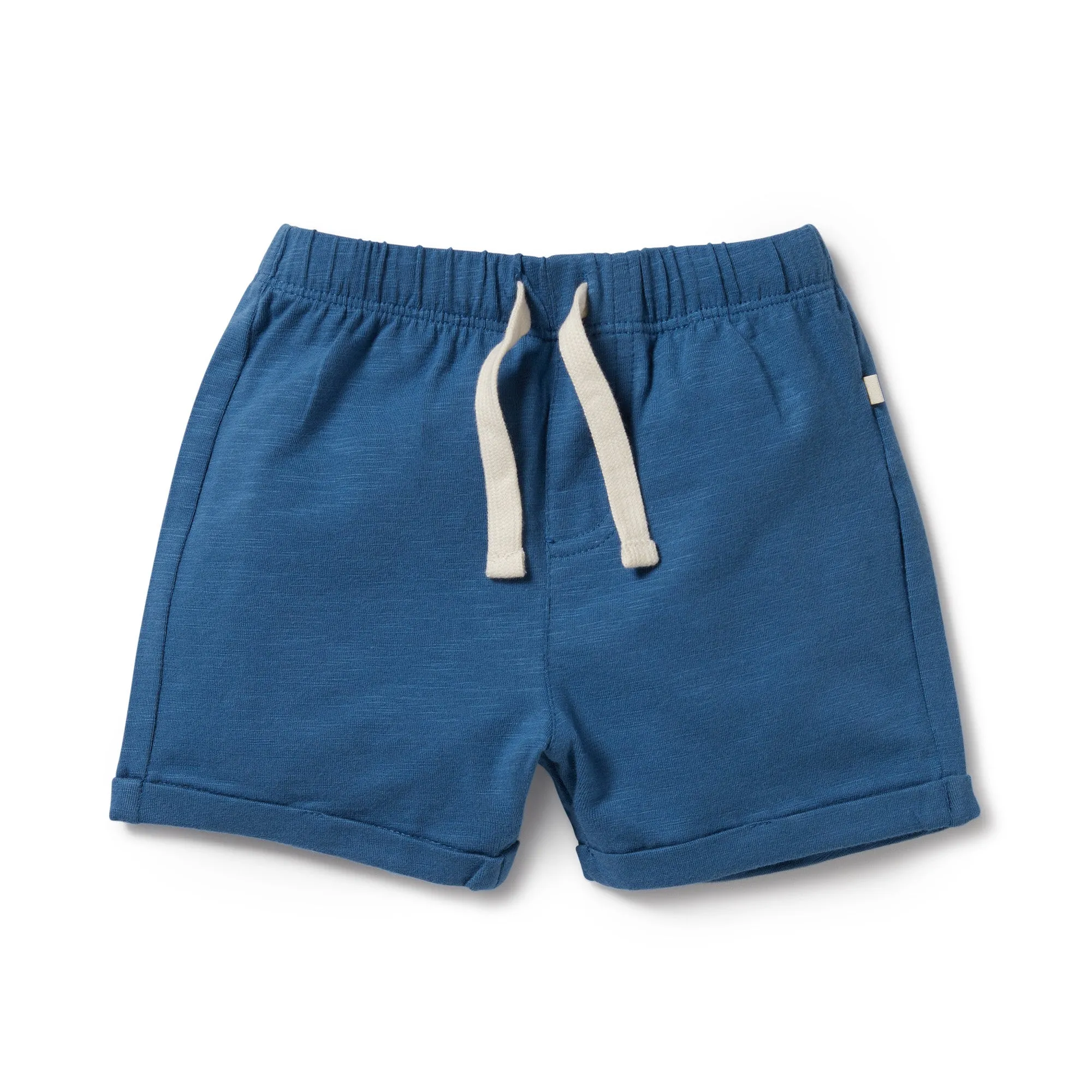 Wilson & Frenchy | Dark Blue Organic Tie Front Short